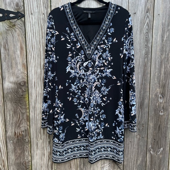 White House Black Market Floral Embroidered Dress size Small - Picture 4 of 15